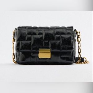 (#38) ZARA Quilted Shoulder Bag